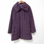 #wnc Leilian Leilian пальто 11 фиолетовый с хлопком под замшу женский [842907]