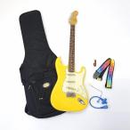 #ane крыло Fender Fender Stratocaster электрогитара Yellow White DiMarzio pick up Crafted in Japan O059523 желтый цвет серия [843239]