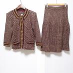 #wncsa сахалинский таймень to ширина . глициния столица .. выставить две части фиолетовый Gold ребра вязаный ламе вышивка прекрасный товар женский [861741]