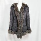 #wnc Christian oja-ruCHRISTIANAUJARD норка пальто 9AT серый серия светло-коричневый тон мех лисы женский [865133]