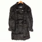 #wnc Enba EMBA меховое пальто 11 чёрный чай общий рисунок we zeru женский [868509]