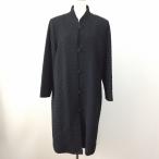 #wnc поэзия ..hitosi Tamura пальто чёрный с высоким воротником длинный женский [870257]