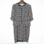 #snctakeonisidaTAKEO NISHIDA выставить 11 чёрный белый красный две части цветочный принт короткий рукав задний Zip женский [875375]