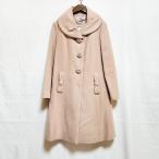 #wnc гарантия Lee Visconti GALLERY VISCONTI пальто 2 бежевый жемчуг лента с биркой прекрасный товар женский [882069]