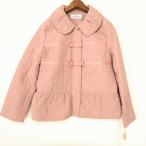 #wnc гарантия Lee Visconti GALLERY VISCONTI пальто 2 розовый с хлопком лента с биркой прекрасный товар женский [882142]