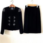 #wnc Jun asidajunashida юбка костюм 9 чёрный велюр style no color женский [892806]
