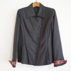 #wncre владелец -ruLEONARD жакет 9R чёрный шелк с хлопком цветочный принт женский [896304]