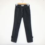 #anc гарантия Lee Visconti GALLERYVISCONTI брюки 1 темно-серый Denim лента стрейч женский [910104]