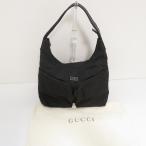 #anb グッチ GUCCI ショルダーバッグ 黒 ワンショルダー イタリア製 ロゴ 保存袋付き レディース [912177]