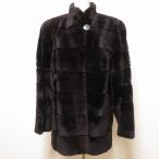 #wnc サガミンク SAGAMINK アルティマ Altima 木下物産 毛皮コート FREE 茶系 シェアードミンク ファー レディース [915604]