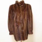 #wnc SaGa норка SAGAMINK Pierre Cardin pierrecardin меховое пальто 11 светло-коричневый тон норка подставка шея женский [919272]