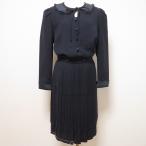 #anc Leilian Leilian выставить две части 9 темно синий лента плиссировать ремень имеется Швейцария производства ткань женский [922634]