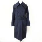 #axc Aquascutum Aquascutum пальто 8 темно-синий с хлопком женский [929642]