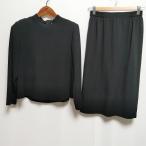 #ancsisendou поэзия .. выставить две части крепдешин длинный рукав чёрный женский [930259]