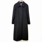 ショッピングBURBERRY #wnc バーバリー BURBERRY コート 7 黒 ステンカラーコート カシミヤ ロング 小さいサイズ レディース [940388]