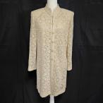 #anc Leilian Leilian ансамбль 9 бежевый общий гонки воротник-стойка mao цвет длинный майка пальто женский [945857]