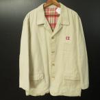 #wnc Papas Papas жакет L бежевый с хлопком Logo мужской [947053]