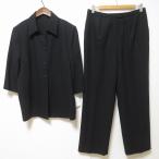 #anc Leilian Leilian выставить брючный костюм две части 13+ чёрный тонкий большой размер женский [956017]