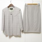 #anc Hardy Amies HARDYAMIES выставить юбка костюм две части серый серия проверка no color женский [957278]