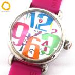 #ae ミッシェル MICHEL CSX 腕時計 ピンク シルバー シリコンベルト ウォッチ レディース [994300] k01