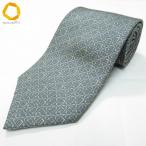 #ae Lancel LANCEL галстук серый серия бежевый белый общий рисунок L Mark шелк Франция производства мужской [994362] k01