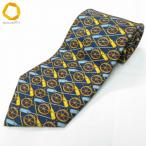 #ae Fendi FENDI галстук темно-синий серия мульти- общий рисунок . рисунок все рисунок шелк Италия производства мужской [994365] k01