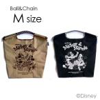 正規品 BALL&CHAIN ボールアンドチェーン バッグ エコバッグ ショッピングバッグ 2way Mサイズ Disneyモデル Mickey&Minnie ディズニー ミッキー&ミニー