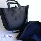 CLEDRAN クレドラン バッグ ナイロン 2wayショルダー トートバッグ CL3635 POID 2WAY ROUND BAG ネイビー グレー