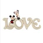 ミッキーマウス 人形 ミニーマウス グッズ LENOX レノックス "LOVE" 陶器
