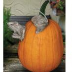 装飾 飾り デコレーション パーティグッズ インテリア かぼちゃに入ったネズミ