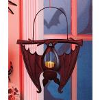コウモリ グッズ デコレーション パーティ 飾り コウモリのメタル製吊りランプ
