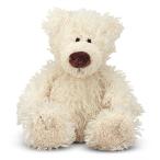 Melissa & Doug メリッサ&ダグ 癒し ぬいぐるみ くま シロクマ ホッキョクグマ Baby Roscoe Vanilla Teddy Bear 動物 人形