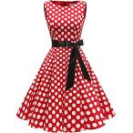 赤 水玉 ワンピースの人気商品 通販 価格比較 価格 Com