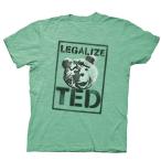 テッド 大人用 Ｔシャツ ギフト プレゼント  映画 テディーベア TED キャラクター メンズ