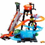 ホットウィール アルティメット ゲーターカー ウォッシュ プレイセット カラーシフターカー付き Hot Wheels Ultimate Gator Car Wash Play Set 海外