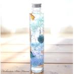 ハーバリウム ブルーハワイ カクテル- Blue Hawai - 【完成品】 オリジナル 母の日 誕生日 プレゼント 新築祝い ギフト 植物標本 送料無料