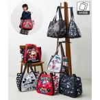 ショッピングミッキー バッグ（鞄） ミッキーマウス  バルーン トート A4対応 キャラクター 手提げ 軽量 大容量 ショッピング レジャー カジュアル 通勤 通学 (アクアカルダ)