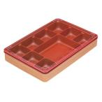 使い捨て弁当箱 アクタ ワン折90×60 フチ・底・透明蓋セット 50組 高級タイプ 折箱