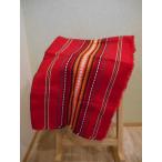 ブルガリア 織 テーブル クロス 80×80 赤 レッド 1171