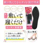インソール 中敷き 消臭 蒸れ 足ムレ 予防 薄い 足の臭い対策 足の臭いとる方法 パンプス デオプリンセス ブラック ベージュ