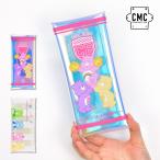 ケアベア Care Bears クリアマルチケース Lサイズ ペンケース 小物入れ ポーチ レディース 女子 通勤 通学 旅行 大人 学生 子供 かわいい キャラクター グッズ