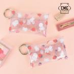  Miffy прозрачный сумка бардачок круг kalabina имеется Mini сумка прозрачный мульти- кейс S размер женский ходить на работу посещение школы путешествие взрослый студент ребенок герой товары 