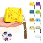 ポケットモンスター Pokemon ポケモン 化粧ポーチ 小さめ 帆布 小物入れ ミニポーチ レディース メンズ 通勤 通学 旅行 大人 学生 子供 かわいい キャラクター