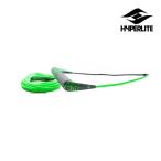 HYPERLITE высокий перлит команда руль трос TEAM HANDLE W/X-LINE GREEN