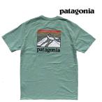 ショッピングパタゴニア PATAGONIA パタゴニア ライン ロゴ リッジ ポケット レスポンシビリティー Tシャツ LINE LOGO RIDGE POCKET RESPONSIBILI-TEE TEAG TEA GREEN 38511
