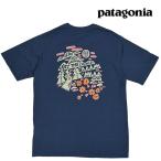 ショッピングパタゴニア PATAGONIA パタゴニア アクロス ザ トレイル レスポンシビリティー メンズ Tシャツ ACROSS THE TRAIL RESPONSIBILI-TEE LMBE LAGOM BLUE 37677