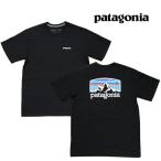 ショッピングパタゴニア PATAGONIA パタゴニア フィッツロイ ホライゾンズ レスポンシビリティー Tシャツ FITZ ROY HORIZONS RESPONSIBILI-TEE BLK BLACK 38501