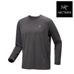ARC'TERYX アークテリクス コーマック クルー ロングスリーブ シャツ CORMAC CREW LS TEE BLACK HEATHER X000007665 アウトドア ハイキング