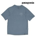 PATAGONIA パタゴニア キャプリーン クール トレイル グラフィック シャツ CAPILENE COOL TRAIL GRAPHIC SHIRT FMUE FORGE MARK CREST_ UTILITY BLUE 23720