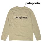 ショッピングpatagonia PATAGONIA パタゴニア ロングスリーブ キャスティング ロゴ レスポンシビリティー LONG SLEEVE CASTING LOGO RESPONSIBILI-TEE PUM PUMICE 37819 長袖